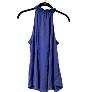 Green Envelope LA Halter Top Sleeveless Blouse Summer Casual